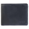 Portofel barbati, Leonardo Verrelli, protectie RFID, piele, bleumarin antique