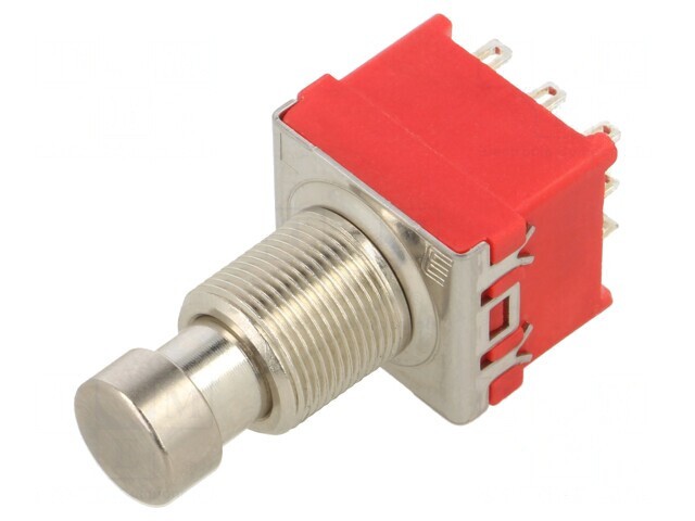 Comutator apăsare 3PDT 1A 9V pe panou