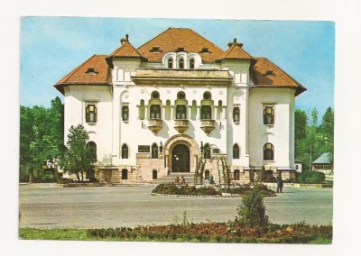 RF4 -Carte Postala- Campulung Muscel, Muzeul de arta, circulata 1976 foto