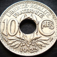 Moneda istorica 10 CENTIMES - FRANTA, anul 1923 * cod 3621
