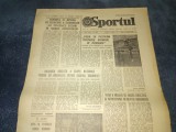 ZIARUL SPORTUL 9 NOIEMBRIE 1982