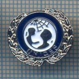 AX 573 INSIGNA UNICEF-FONDUL INTERNATIONAL DE URGENTE ALE COPIILOR AL NATIUNILOR