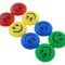 Magneti frigider smiley-face, 8buc, 40mm, multicolor