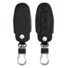 Husa Cheie Auto pentru Tesla - Model S, Piele ecologica, Negru, 45660.01, Kwmobile