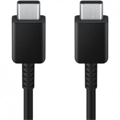 Cablu de date Samsung, USB Type-C &amp; USB Type-C, lungime 1.8 m, max. 3A USB 2.0, Negru