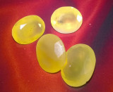 Superb ! lot 4 opale naturale mari oval cut!! ideale pentru pandantiv /inel etc