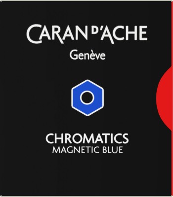 Set 6 cartuse Caran d&amp;#039;ache Magnetic Blue foto