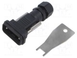Connector CONEC Geh&auml;use 09p pentru conectare electrică