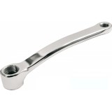 Brat pedalier, otel, ax patrat, lungime 170mm, crom Cod:421579040RM
