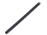Manșon Termocontractabil cu Adeziv 3mm 1,2m Negru