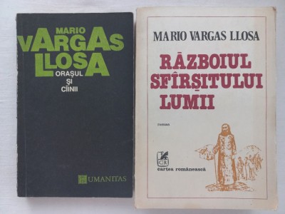 MARIO VARGAS LLOSA - ORASUL SI CAINII + RAZBOIUL SFARSITULUI LUMII foto
