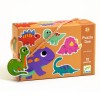 Set 10 puzzle duo Micii Dinozauri Djeco