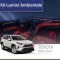 Lumini ambientale Toyota Rav4 2020-2021 set complet control telefon sau sistem original CarStore Technology