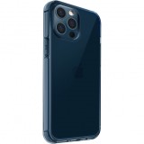 Husa TPU UNIQ Air Fender pentru Apple iPhone 12 Pro Max, Antimicrobial, NAUTICAL BLUE, Bleumarin