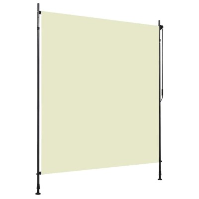 Jaluzea tip rulou de exterior, crem, 200 x 270 cm foto
