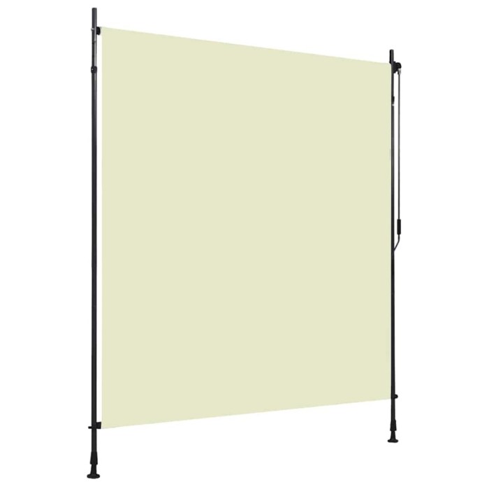 Jaluzea tip rulou de exterior, crem, 200 x 270 cm