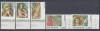 SAN MARINO 1977 ARTA PICTURA RELIGIOASA SERIE MNH, Nestampilat