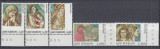 SAN MARINO 1977 ARTA PICTURA RELIGIOASA SERIE MNH, Nestampilat