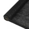 Plasă protecție vizuală, negru, 2x25 m, HDPE