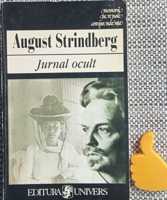 Jurnal ocult August Strindberg foto