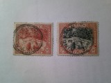 2 Timbre Jamaica colonie britanica Cascada 1900 si 1901 stampilate