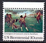 SUA 1975, Arta, Pictura, Sandham, serie neuzata, MNH