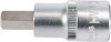 Bit Hexagonal 10 mm YATO, Adaptor 1/2&quot;, Lungime 55 mm, Otel Crom-Vanadiu CrV6150, Prindere DIN 3120, Atelier Auto, Mecanica, Garaj