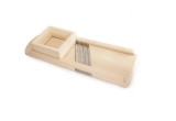 Razatoare Varza Lemn cu Sertar 66x24cm Handy KitchenServ - Razuire Usoara, Lame Otel, Legume