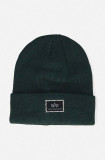 Alpha Industries căciulă X-Fit Beanie culoarea verde, din tesatura unia 168905.610-green