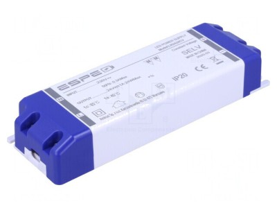 Alimentator LED 24W 24VDC 1A IP20 foto