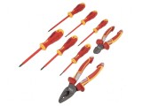 Kit de montare pentru lucrări electrice din carton - 8 bucăți