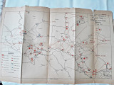 Harta. Situatia probabila a Fortelo Rosii in preajma Frontierei romane, 25 iunie 1940