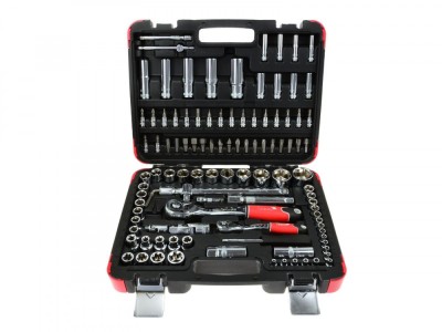 Set de chei profilate profesionale 108 piese 1/4&amp;quot; 1/2 &amp;quot;, Tvardy T00102 foto