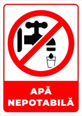 Indicator pentru apa potabila foto