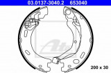 Set saboti frana, frana de mana LAND ROVER RANGE ROVER SPORT (LW) (2013 - 2016) ATE 03.0137-3040.2