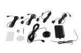 Set senzori parcare Kit Universal:, 4 Senzori Ne Gri, Buzzer, Unitate De Control, Cablare, Diametru Senzor: 18 Mm, NTY EPDC-UV-017