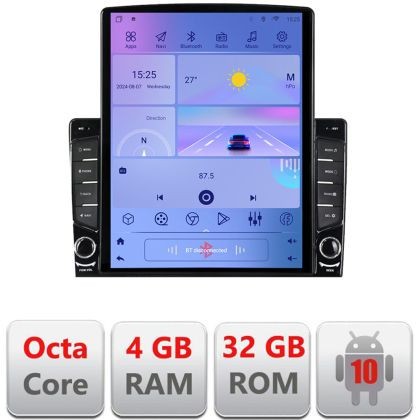 Navigatie Fiat 500 2015-2021 Android radio gps internet Octa Core 4+64 LTE Kit-500new+EDT-E710 CarStore Technology