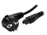 Cablu Alimentare 3x0,75mm2 Ştecăr Unghiular IEC C5
