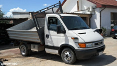 Iveco Daily 35c11 basculant pe 3 parti CU CLIMA, 2.8 Diesel, an 2001 foto