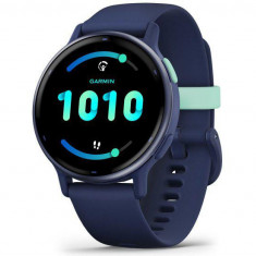 Ceas garmin vívoactive 5 blue/blue metal