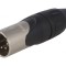 Mufă XLR 4-PIN Tată Dreptă pe Cablu
