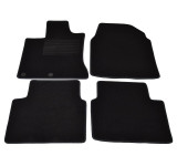 Covorase mocheta Nissan QASHQAI 2 10/2008- Negru, set de 4 bucati Kft Auto, AutoLux