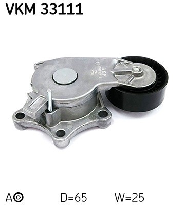 SKF VKM 33111 rola intinzator,curea transmisie foto