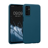 Husa Kwmobile Silicon Verde pentru Samsung Galaxy M23 5G, Anti-alunecare, Rezistenta la Socuri