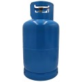 Butelie Gaz GPL cu Guler, Metal, Volum 26L, Omologata ISCIR pentru Aragaz, Plita sau Soba, Albastra, Oem