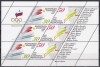 Slovenia 1992 - Jocurile Olimpice de iarnă - Albertville, Bloc 3 serii, MNH, Nestampilat