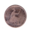 Moneda Marea Britanie 1 penny 1863, uzata, curata, Europa, Bronz