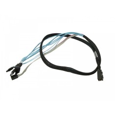 Cablu Internal Mini SAS to 4x SATA Cable (SFF-8643 to 4x SATA) SA-F43S7P2-1M-N2 1M