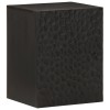 VidaXL Dulap de perete de baie, negru, 38x33x48cm, lemn masiv de mango 356839