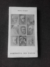 PORTRETUL LUI FAYUM - MARIA BANUS (CU AUTOGRAFUL AUTOAREI PENTRU MIRCEA IVANESCU) foto